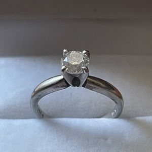 .64 Carat Diamond Platinum Ring